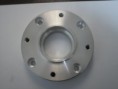 Brida de aluminio con galce